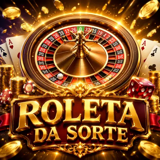 Roleta de cores do jogo Double com segmentos vermelho, preto e branco