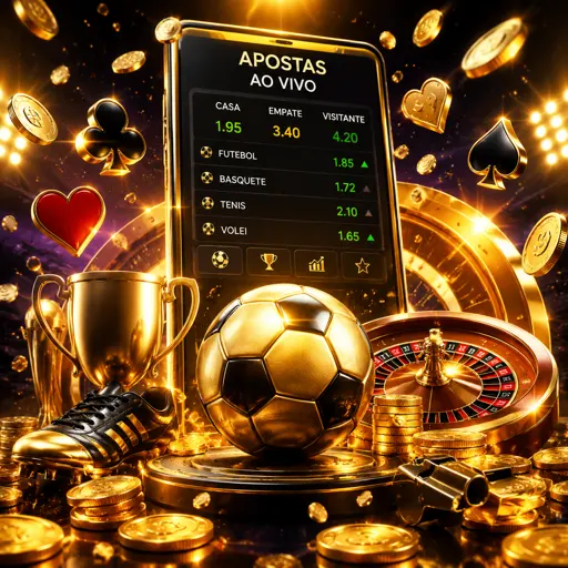 Notificações de odds ao vivo chegando no celular
